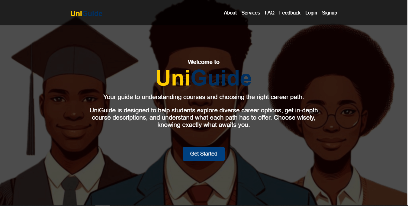UniGuide Screenshot